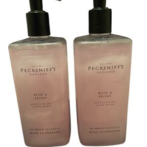 Pecksniff’s Rose & Peony Hand Wash | 2 Pack | 16.2 oz Each
